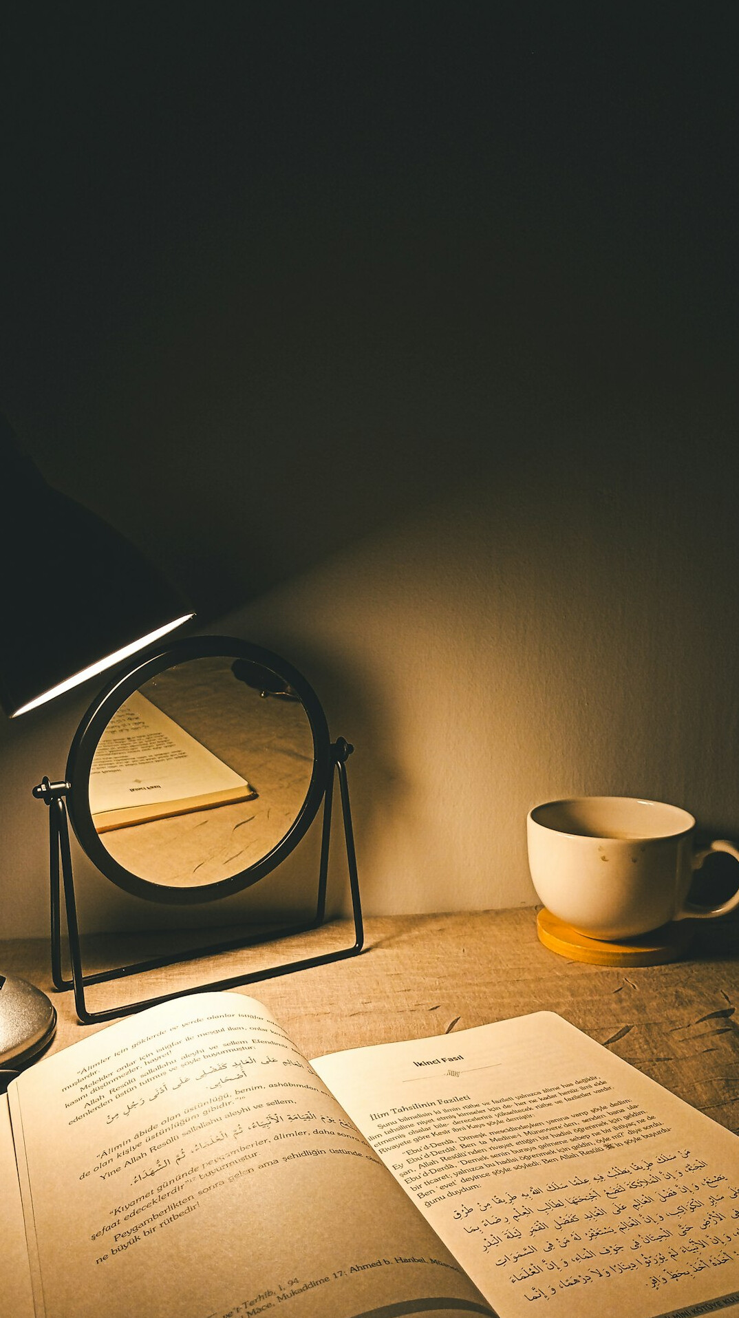 person journaling in morning light