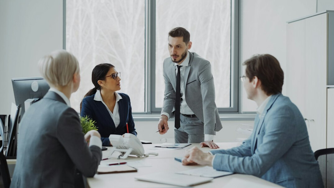 group discussion meeting