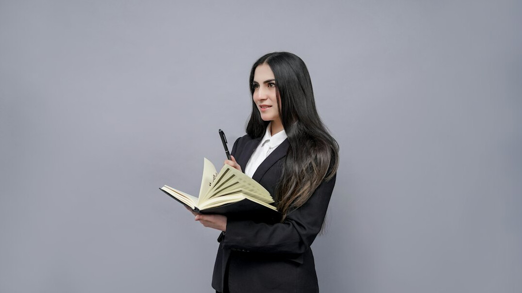professional woman planning career goals